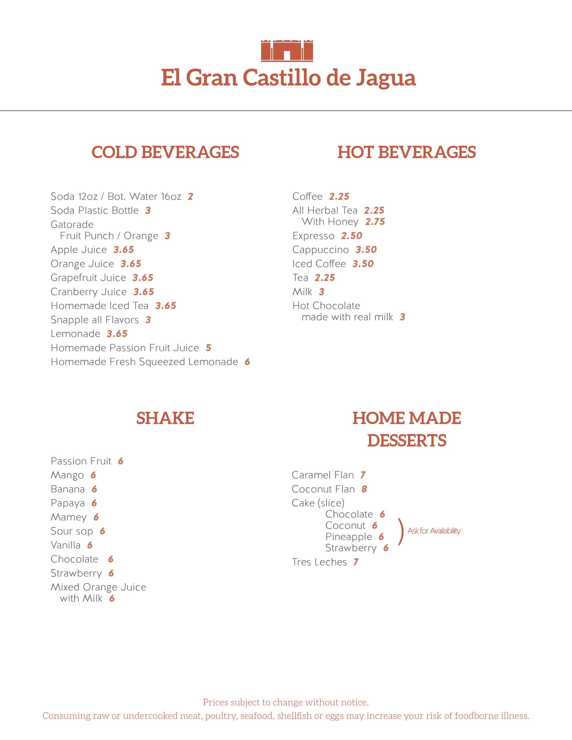 el gran castillo brooklyn dominican restaurant lunch menu pg 2